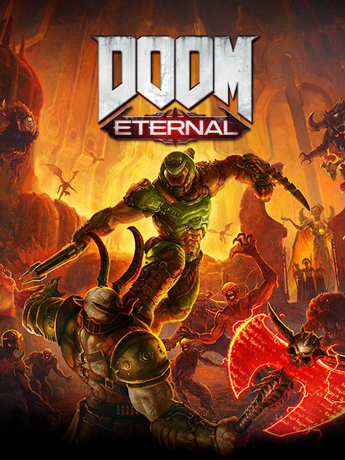 Portada de Doom Eternal